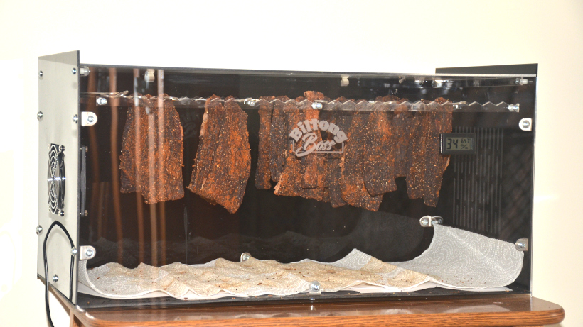 WGO_7949 820x photo of biltong hanging in Biltong Boss biltong dryer